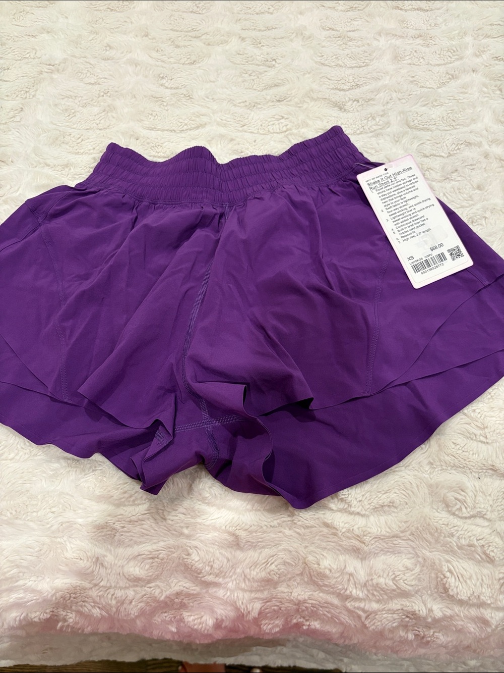 lululemon athletica Purple Women's Running Shorts